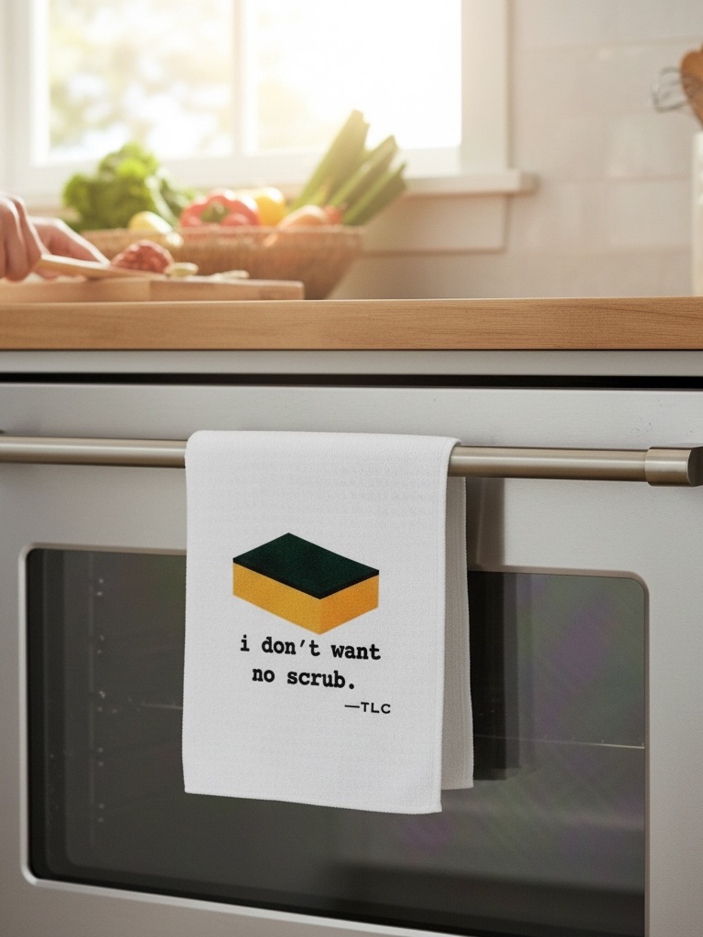 Funny Double Sided Kitchen Towel